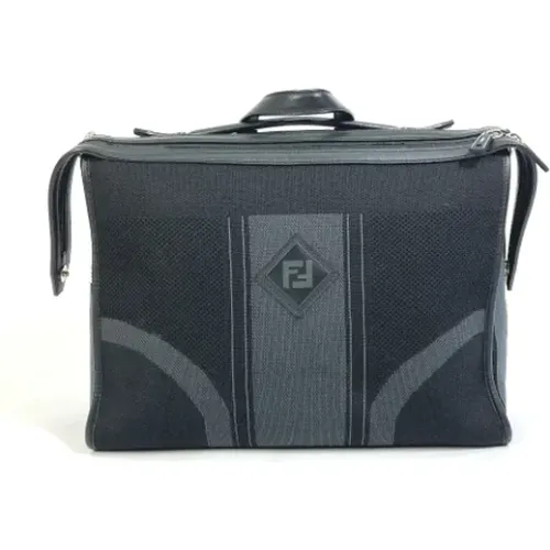 Pre-owned Canvas fendi-bags , male, Sizes: ONE SIZE - Fendi Vintage - Modalova