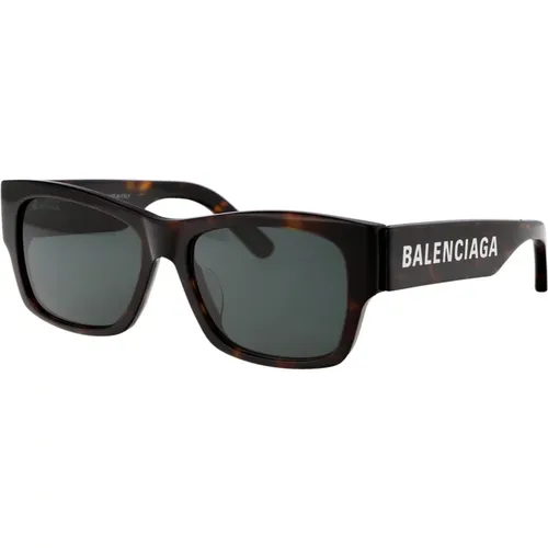 Stylische Sonnenbrille BB0262SA,Max Square Sonnenbrille Bb0262Sa 002 - Balenciaga - Modalova