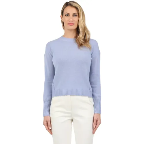 Luxurious Cashmere Crewneck Sweater , female, Sizes: M - Max Mara Studio - Modalova