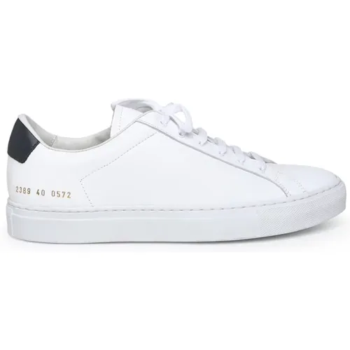 Leather Sneakers with Print , male, Sizes: 6 UK, 7 UK, 9 UK - Common Projects - Modalova