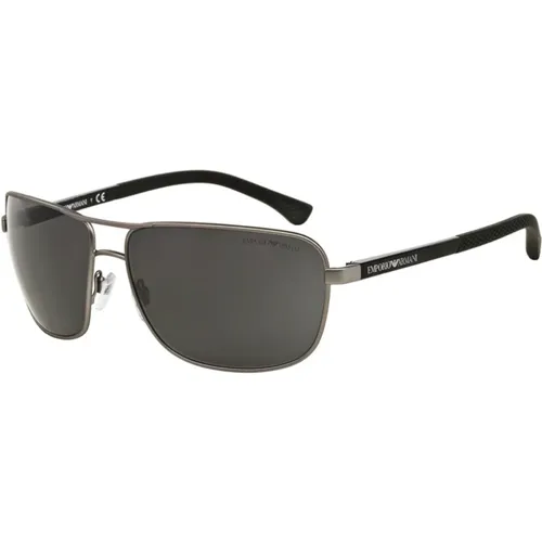 Trendy Sunglasses Collection , male, Sizes: 64 MM - Emporio Armani - Modalova