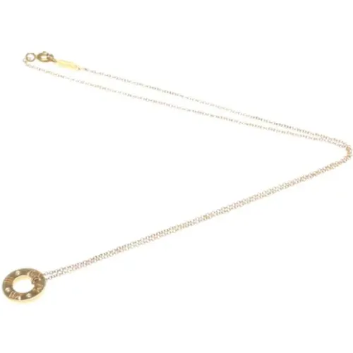 Pre-owned Rose Gold necklaces , female, Sizes: ONE SIZE - Tiffany & Co. Pre-owned - Modalova