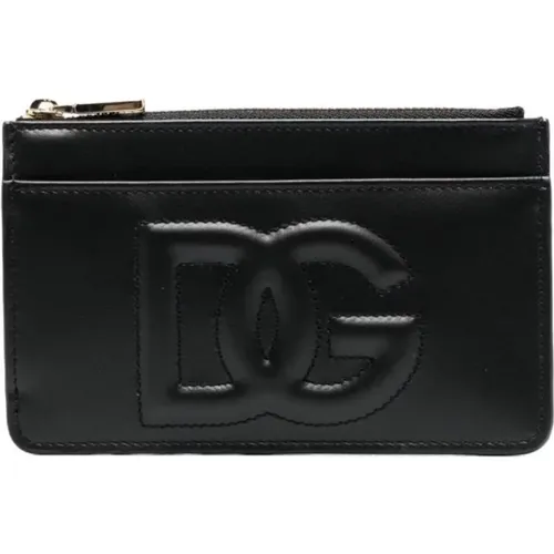 DG Logo Card Holder Bag , female, Sizes: ONE SIZE - Dolce & Gabbana - Modalova