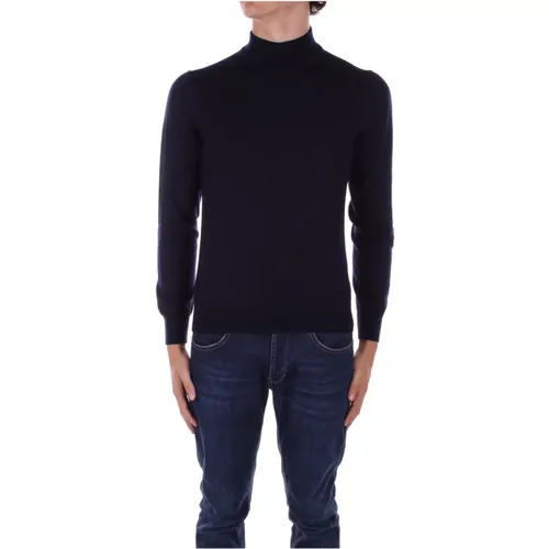 High Neck Sweater Lionel , male, Sizes: L, S, M, XL, 2XL - Tagliatore - Modalova