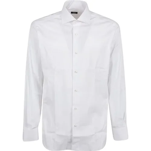 Long-Sleeve Shirt , male, Sizes: L - Barba Napoli - Modalova