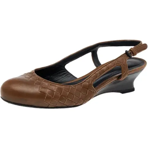 Pre-owned Leder sandals , Damen, Größe: 38 EU - Bottega Veneta Vintage - Modalova