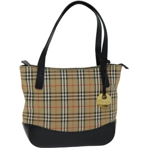 Pre-owned Canvas schultertasche - Burberry Vintage - Modalova