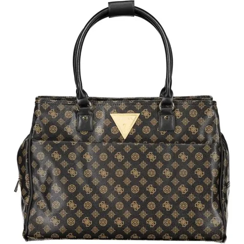 Stilvolle Reisetasche mit mehreren Taschen , Damen, Größe: ONE Size - Guess - Modalova