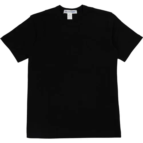 Cotton T-shirt Fn-T002-W24Bk , male, Sizes: M, XL - Comme des Garçons - Modalova