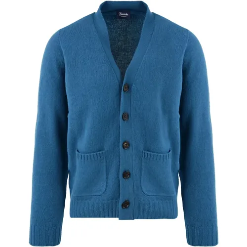 Cardigan Cardigan , male, Sizes: 2XL, XL, M, L - Drumohr - Modalova