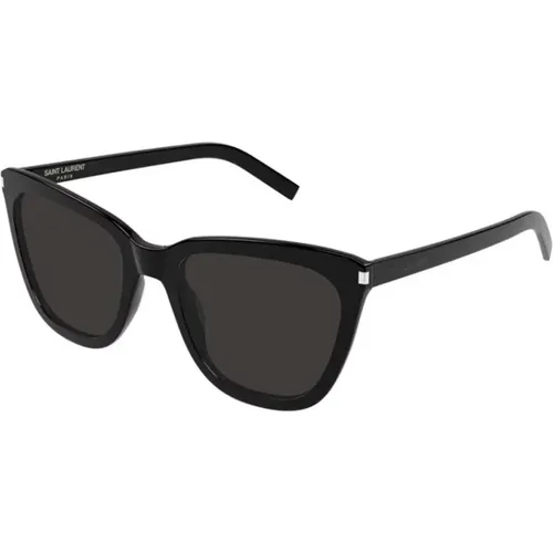 SL 548 Slim Sonnenbrille , Damen, Größe: 55 MM - Saint Laurent - Modalova