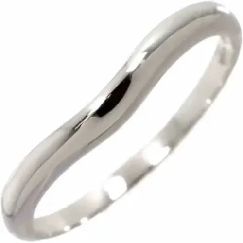 Pre-owned Platinum rings , male, Sizes: ONE SIZE - Bvlgari Vintage - Modalova