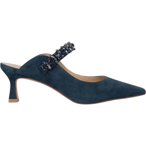 Medium heeled mule , female, Sizes: 3 UK, 4 UK, 5 UK - Alma en Pena - Modalova