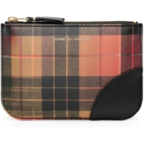 Tartan Wallet , male, Sizes: ONE SIZE - Comme des Garçons - Modalova