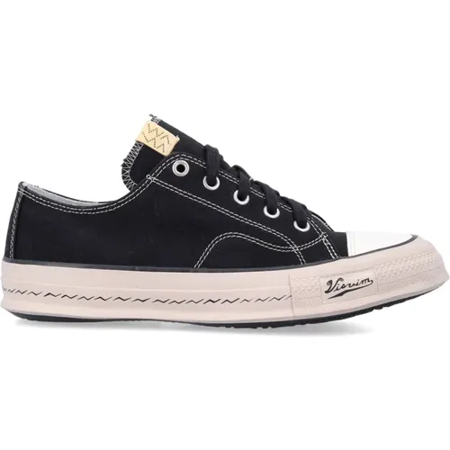 Schwarze Canvas Low-Top Sneakers - visvim - Modalova