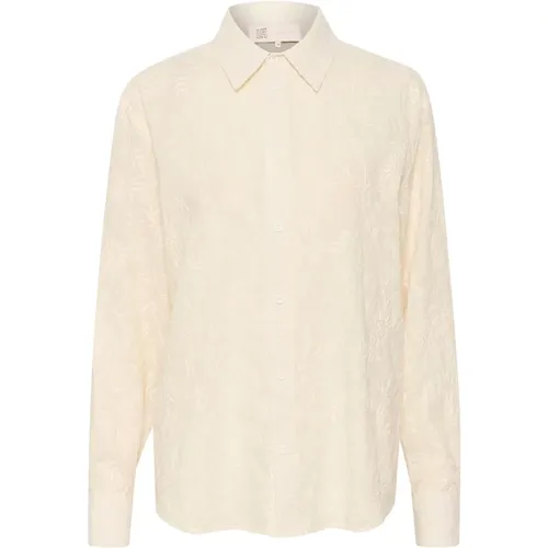 Ezelln Gf Shirt Bluser Bright White , Damen, Größe: XS - Lounge Nine - Modalova