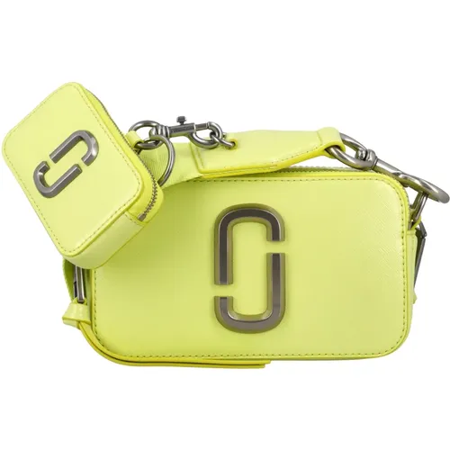 Limoncello Saffiano Leather Handbag , female, Sizes: ONE SIZE - Marc Jacobs - Modalova