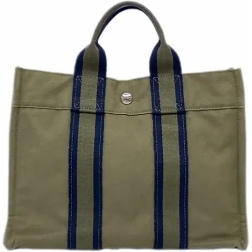 Pre-owned Canvas totes , female, Sizes: ONE SIZE - Hermès Vintage - Modalova