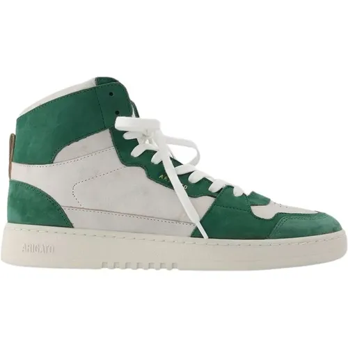 Dice Hi Sneakers - - White/ Kale - Leather , male, Sizes: 8 UK - Axel Arigato - Modalova