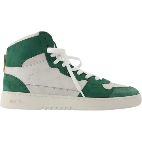 Dice Hi Sneakers - White/ Kale - Leather , male, Sizes: 8 UK, 6 UK - Axel Arigato - Modalova