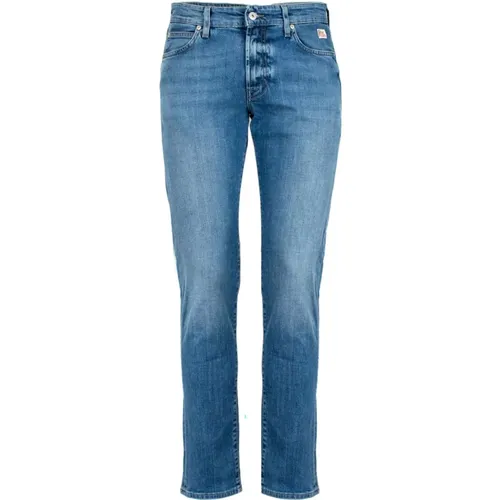 Classic Denim Jeans , male, Sizes: W44 - Roy Roger's - Modalova