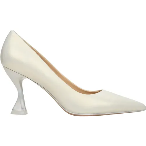 Damen Perlmutt Leder Pumps mit Absatz Er00112787 - Estro - Modalova