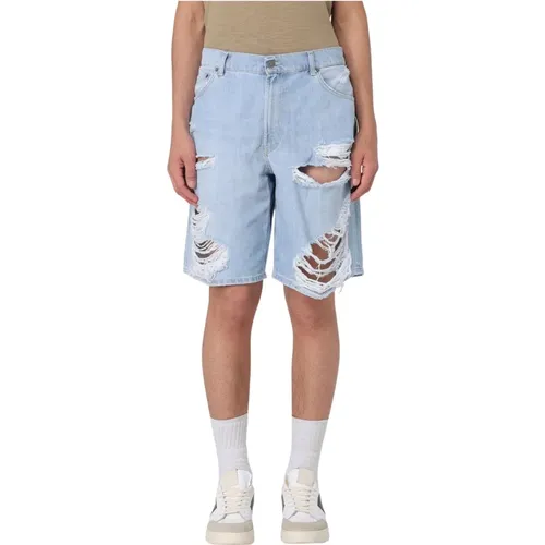 Stylische Bermuda Shorts für Frauen , Herren, Größe: W35 - Dondup - Modalova