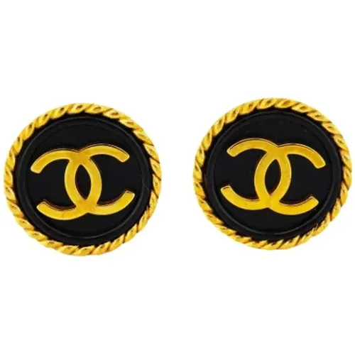 Pre-owned Fabric earrings , female, Sizes: ONE SIZE - Chanel Vintage - Modalova