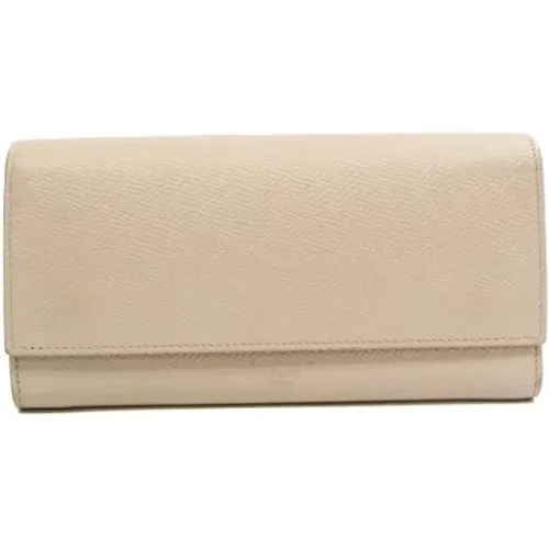 Pre-owned Leather wallets , female, Sizes: ONE SIZE - Celine Vintage - Modalova