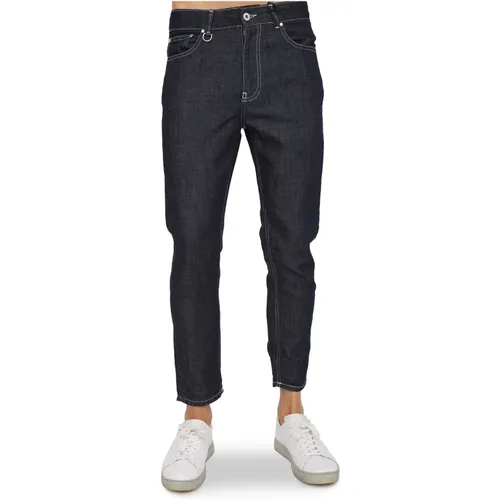 Slim-fit Jeans , male, Sizes: W36 - Paolo Pecora - Modalova
