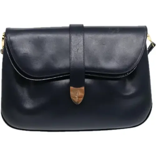 Pre-owned Leather shoulder-bags , female, Sizes: ONE SIZE - Salvatore Ferragamo Pre-owned - Modalova