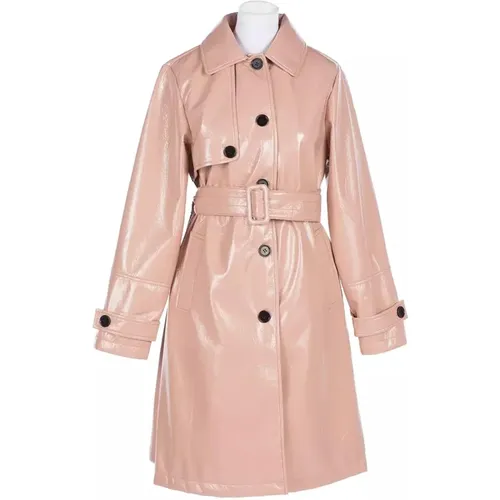 Waterproof Trench Coat with Button Closure , female, Sizes: XS - Twinset - Modalova