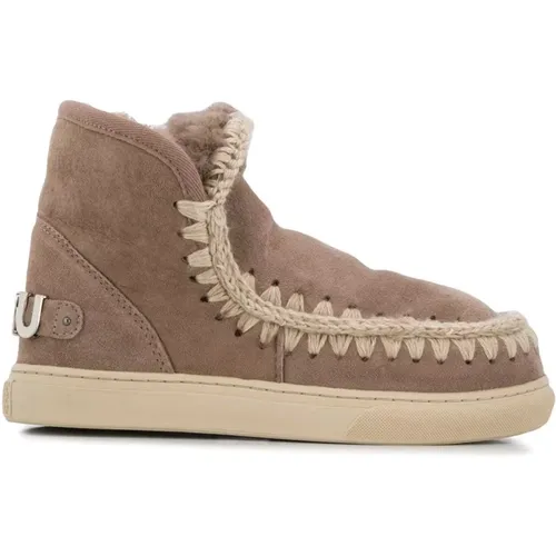 Beige Sneakers for Women Aw24 , female, Sizes: 5 UK, 8 UK, 4 UK, 3 UK, 7 UK - Mou - Modalova