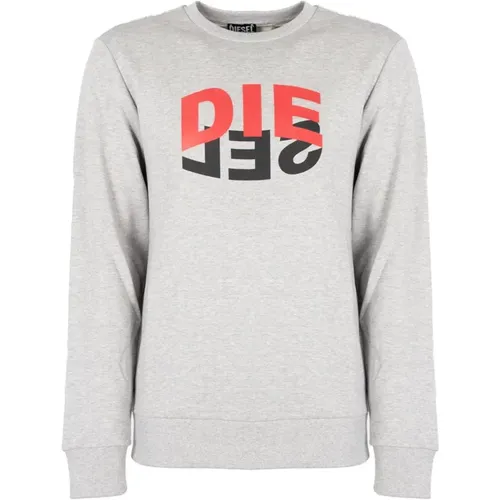 Sweatshirts , Herren, Größe: L - Diesel - Modalova