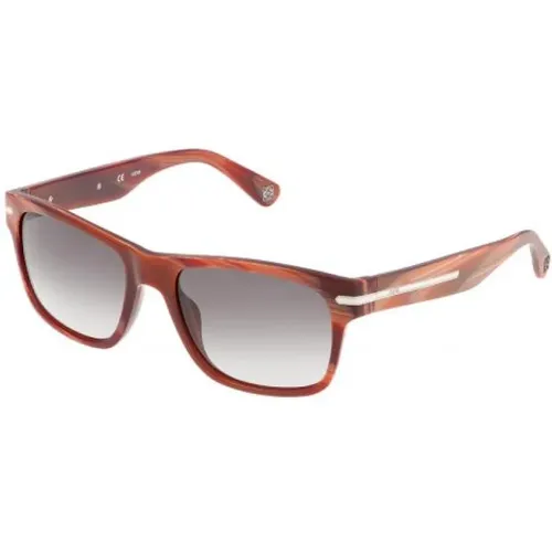 Patterned Sunglasses Slw893-0Nks , unisex, Sizes: 55 MM - Loewe - Modalova