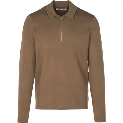 Classic Sweatshirt with Zipper Closure , male, Sizes: XL, L, 2XL - Samsøe Samsøe - Modalova