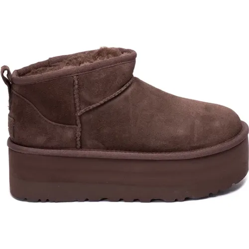 Classic Ultra Mini Platform Boots , female, Sizes: 8 UK - Ugg - Modalova