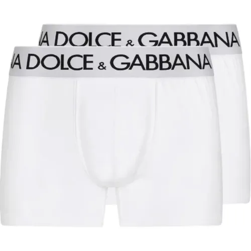 Logo-Print Baumwollboxer-Set - Dolce & Gabbana - Modalova