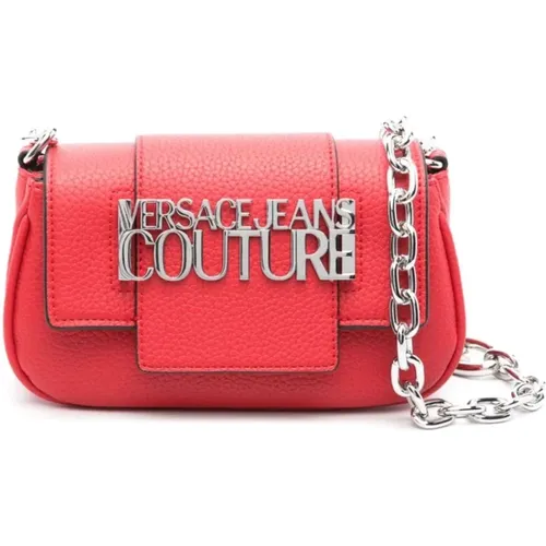 Rote Taschen - , Damen, Größe: ONE Size - Versace Jeans Couture - Modalova