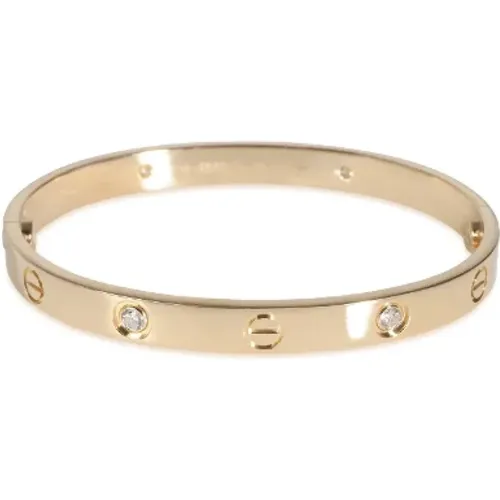 Pre-owned Gold bracelets , female, Sizes: ONE SIZE - Cartier Vintage - Modalova