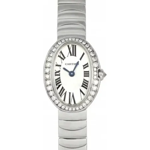 Pre-owned Metal watches , female, Sizes: ONE SIZE - Cartier Vintage - Modalova