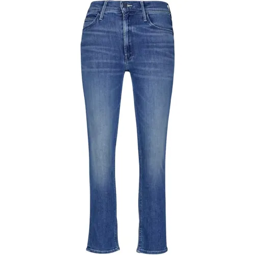 Mid-Rise Skinny Ankle-Crop Jeans , female, Sizes: W28, W29, W24, W30 - Mother - Modalova