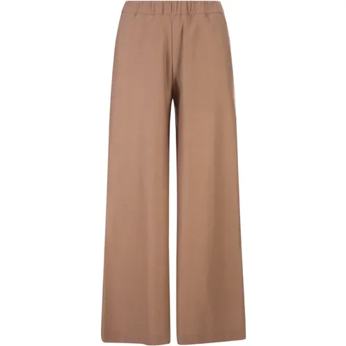 Camel Cashmere Trousers for Women , female, Sizes: 2XS, XS - Fedeli - Modalova