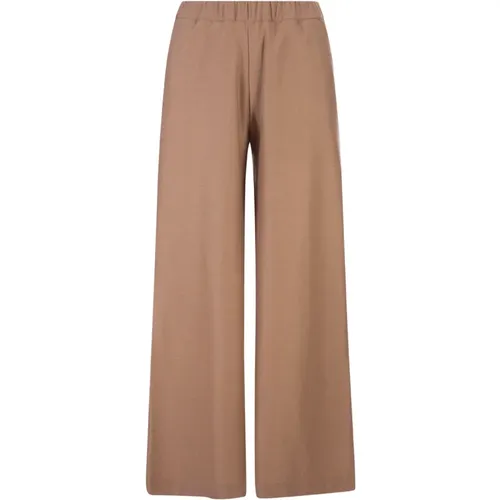Camel Cashmere Trousers for Women , female, Sizes: 2XS, XS, S - Fedeli - Modalova