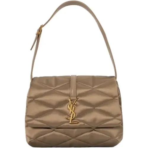 Pre-owned Suede handbags , female, Sizes: ONE SIZE - Yves Saint Laurent Vintage - Modalova