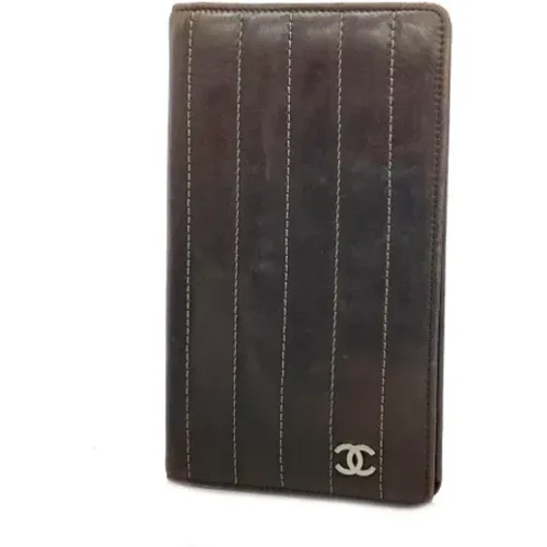 Pre-owned Leather wallets , female, Sizes: ONE SIZE - Chanel Vintage - Modalova