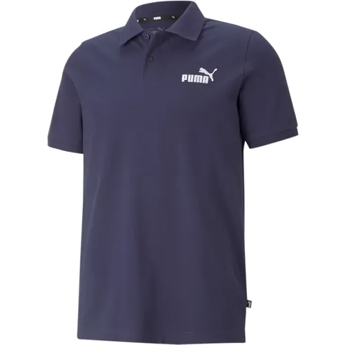 Poloshirt Essentials Polo Kurzarmshirt mit Logo-Print - Puma - Modalova