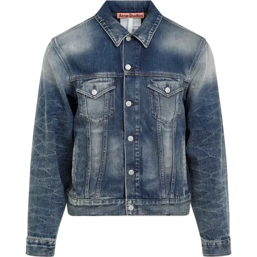 Mid Denim Jacket , Herren, Größe: XL - Acne Studios - Modalova