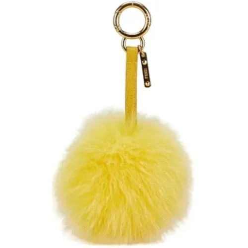 Pre-owned Fur key-holders , female, Sizes: ONE SIZE - Fendi Vintage - Modalova