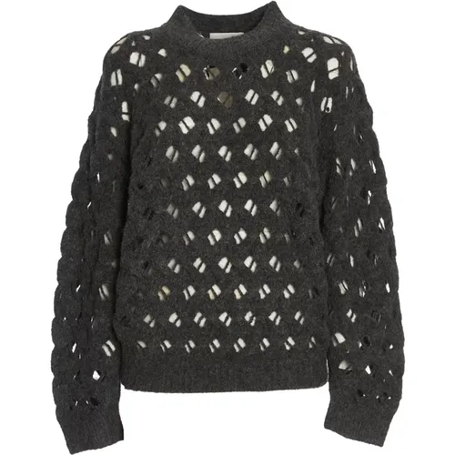 Anthracite Knitwear for Women Aw24 , female, Sizes: S, XS - Isabel Marant Étoile - Modalova